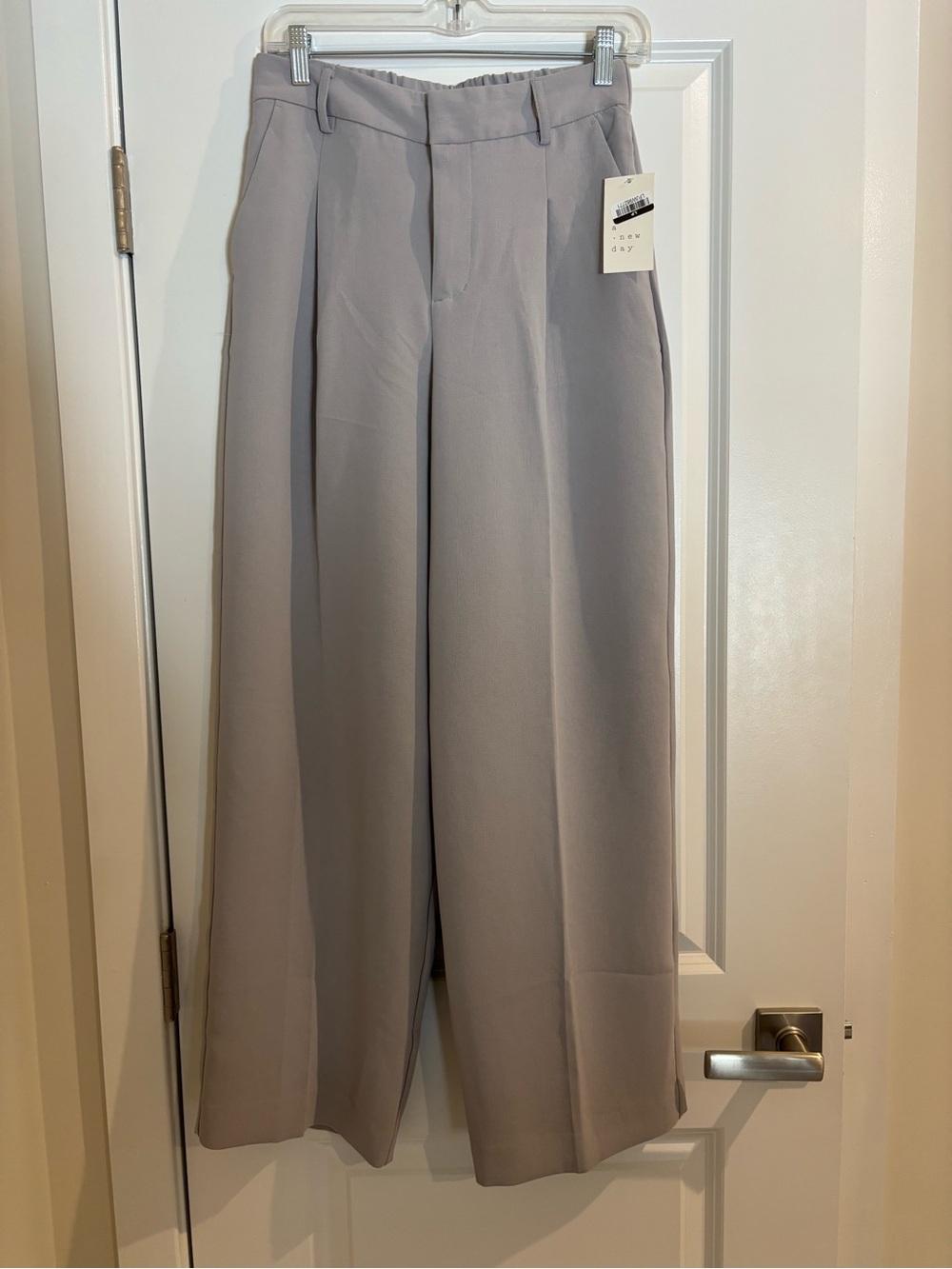 a new day Wide-Leg Dress Pants — Light Gray